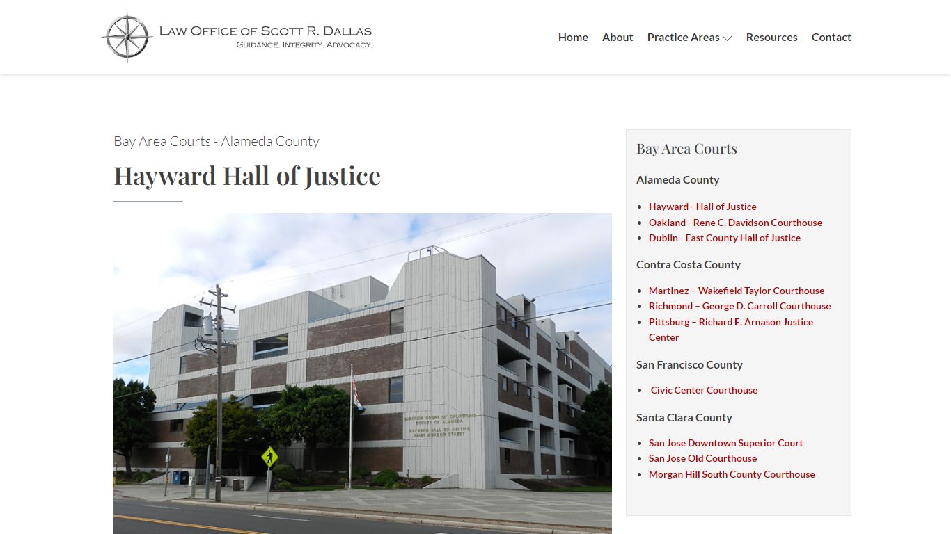 Hayward Hall of Justice | Alameda County Courthouse